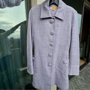 Spring lavender Pea Coat Women's - Size M by Tulle
